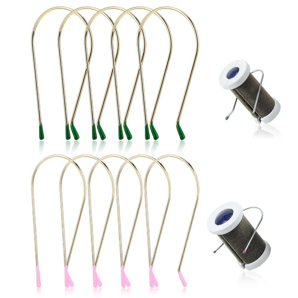 304 Stainless Steel Hot Curler Clamp U-clip Hot Curler Replacement Clips New Heated Roller Clips