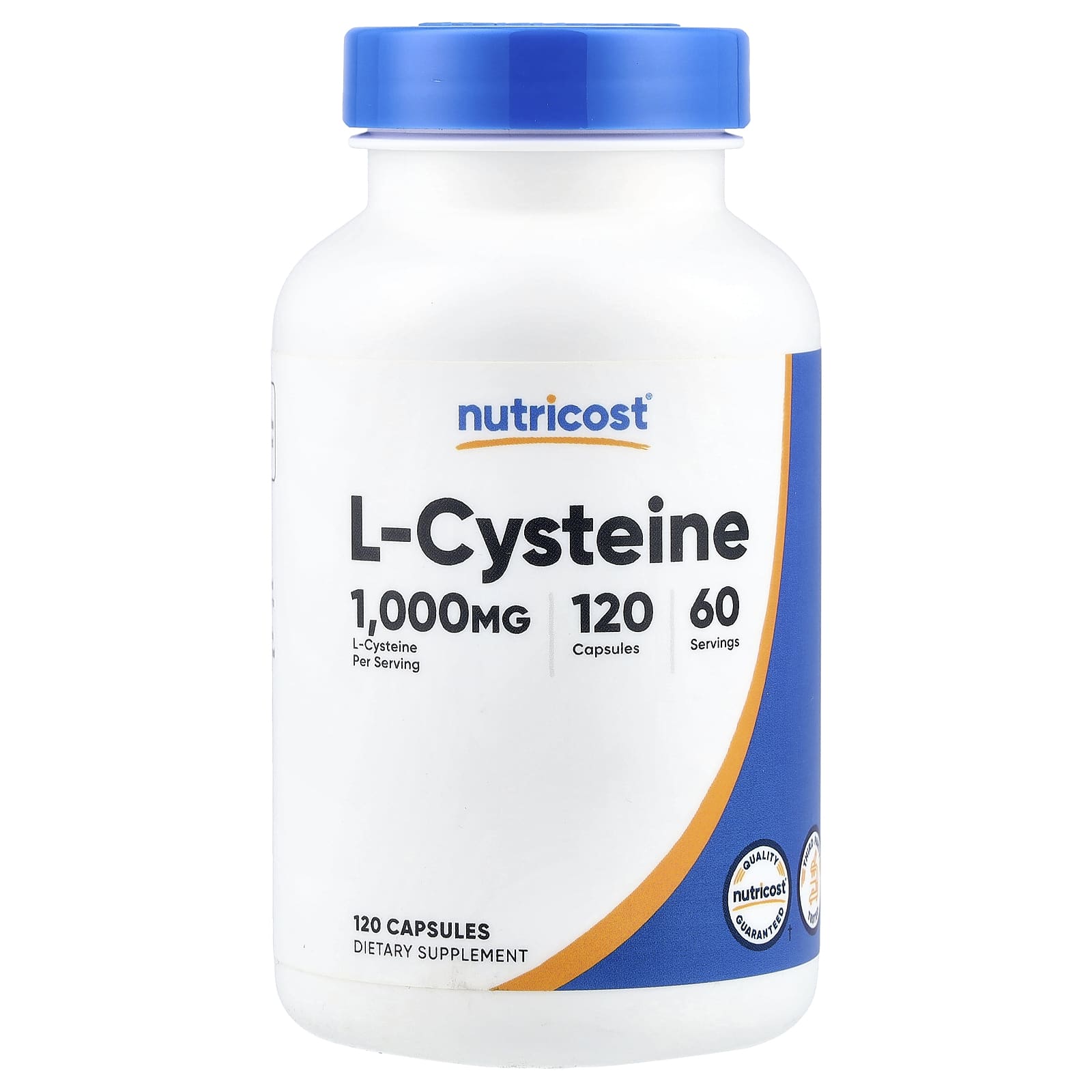 

Nutricost, L-Cysteine, 120 Capsules (500mg per capsule)