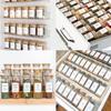 191 Spice Jar Labels Preprinted Minimalist Stickers - White Waterproof Label - Fit Round or Rectangle Spice Jars - Herb Seasoning Kitchen Pantry