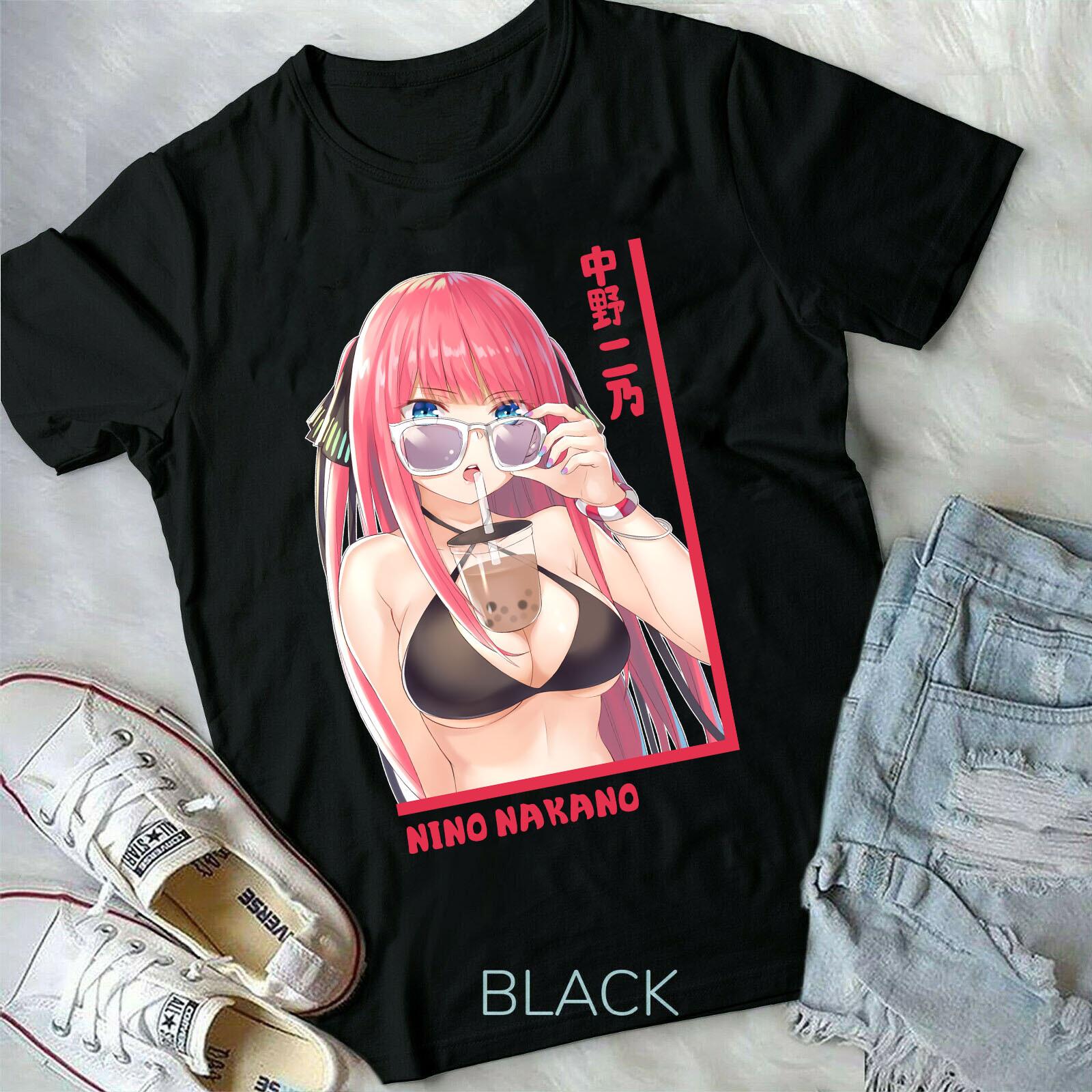 Nino Nakano, 5-toubun no Hanayome,new Anime Waifu new T-Shirt Unisex T-Shirt M