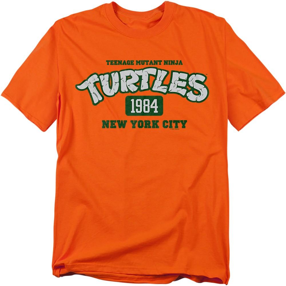 Tmnt Est. 1984 Nyc T-Shirt S-4XL Orange XXL