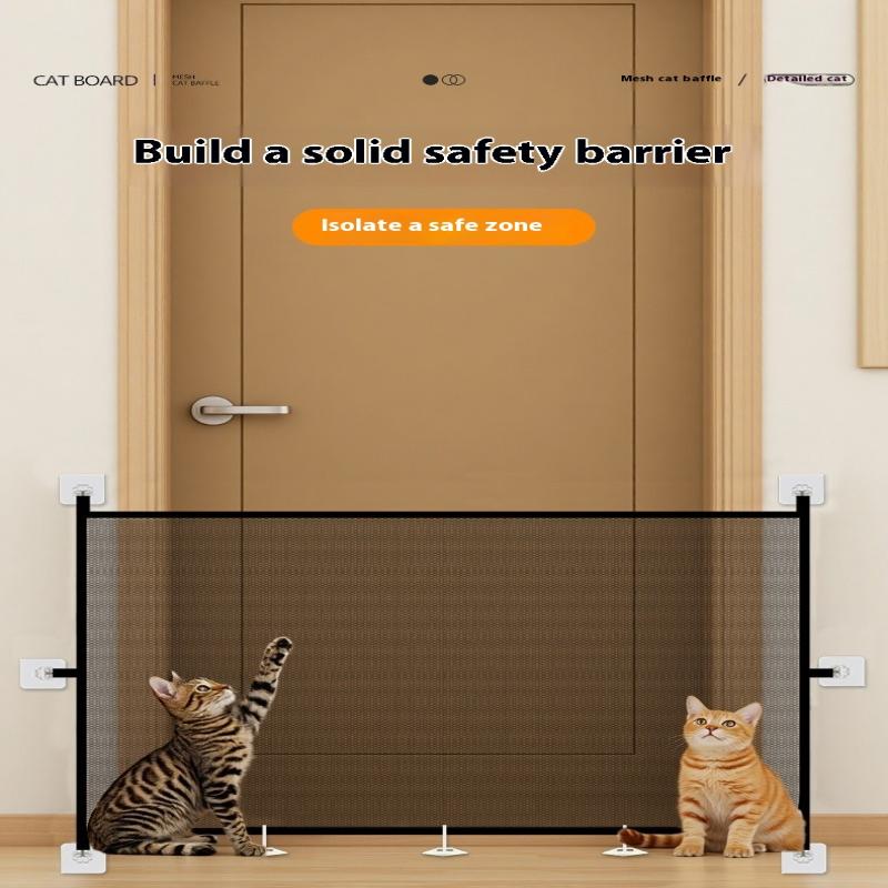 Gard pliabil pentru câini, plasă de izolare pentru animale de companie, gard de siguranță, poartă magică pentru animale de companie, ușă de siguranță pentru bebeluși