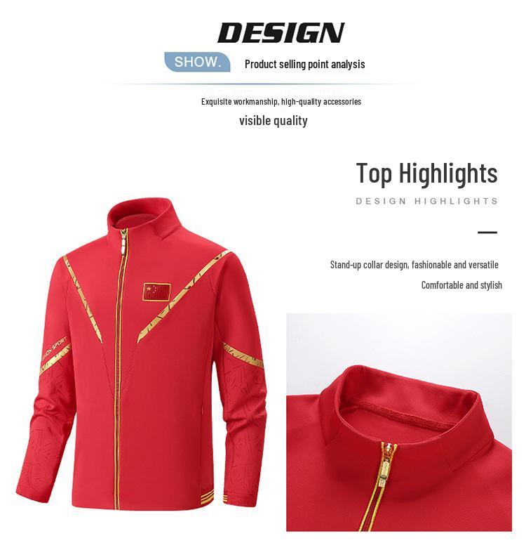 2023 China National Team Running Tracksuit for Athletes and Coaches