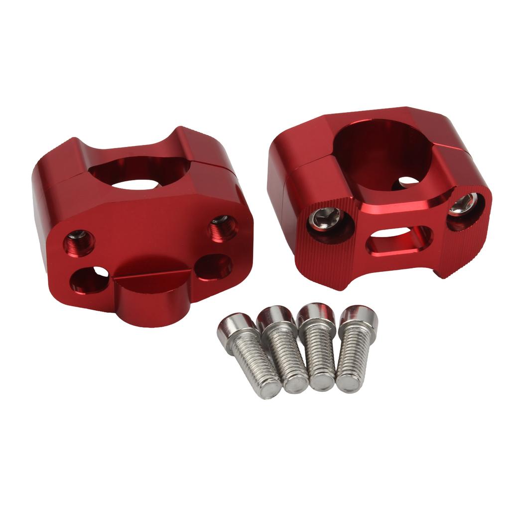 Motorcycle Fat Bar Handlebar Riser Clamps Taper Handlebar CNC Alloy Universal For ATV Pit Dirt Bike Motocross Accessories
