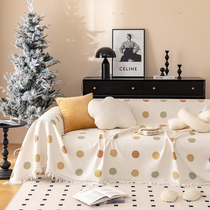 Printed Sofa Towel Anti-Scratching Sofa Cover Cloth Four Seasons Universal Full-Cover Sofa Cushion Full All Wrapped Cover Cover
