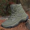 Men High Top Boots Outdoor Hiking Boots Desert Boots Outdoor Work Safty Shoes Boots Ankle Shoes Men's Sneakers