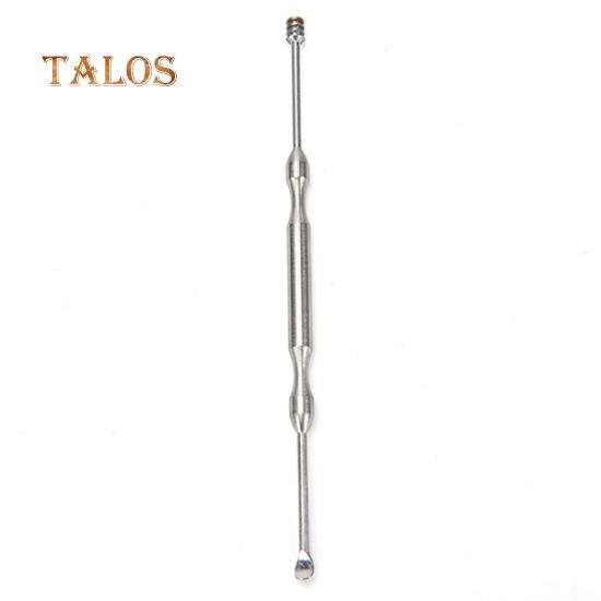 Health Ear Care Dual-Head Stainless Steel Earpick Wax Remover Curette Cleaner
