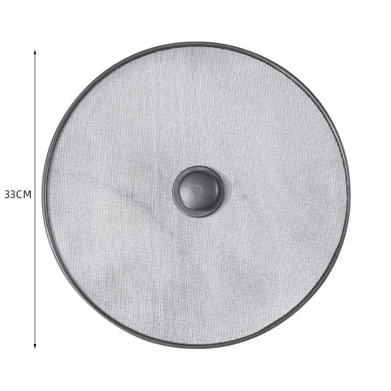 Oil Splatter Mesh Covers Kitchen Stove Stainless Steel Grease Guards Splash Proof Pan Protectors Frying Cooking Tool Accessories
