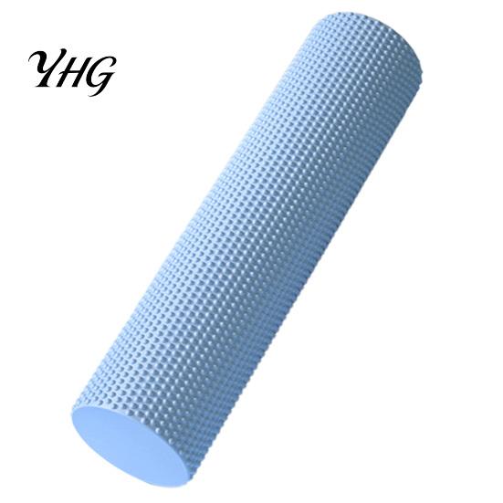 Fitness-Rolle aus EVA-Schaumstoff für Yoga Pilates, Strukturierte Muskelmassage-Rolle, Myofasziale Entspannung Rückenschmerzen Physiotherapie Tiefengewebs-Massager, Zuhause