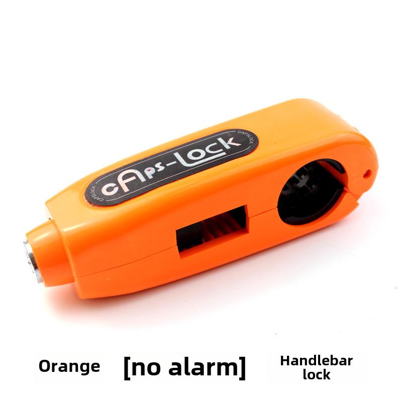 Univerzální zámek proti krádeži elektrického vozidla: Brzda z lehké slitiny, řídítka, plyn, skútr, motocykl a ochrana klaksonu