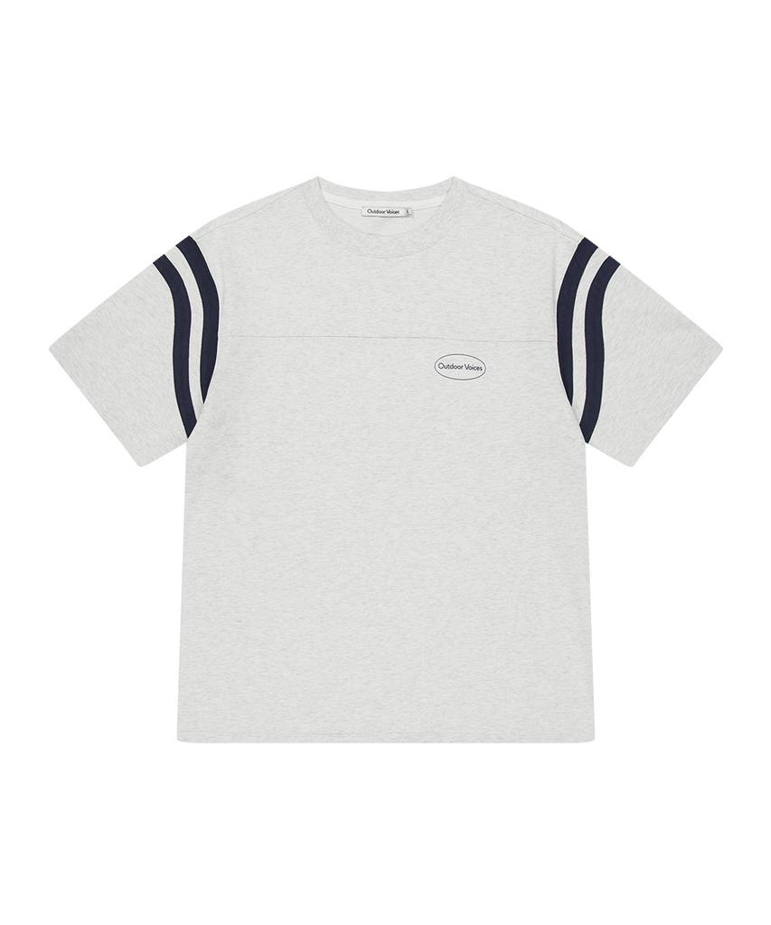 Ausdoeoboiseu Aircorepro™ Varsity Tee (Light Heather Gray)