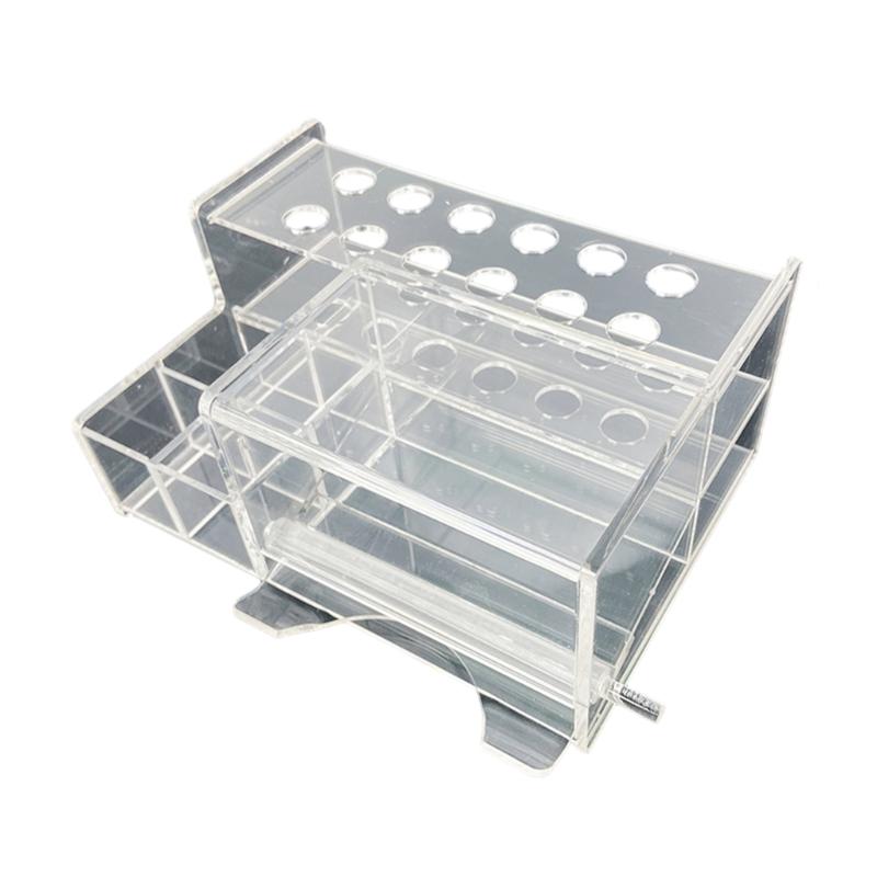 Adjustable Acrylic Resin Stand Practical Storage Rack Box for Dental Professionals and Home Use Resin Molds