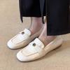 Fashion Women Flats Loafers Shoes Summer Sandals Casual Sport Shoes Woman 2025 Brand Soft Leather Shoes Shallow Work Zapatos De Mujer
