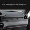 Vehicle Silicone dashboard Tray Organizers Soft Dashboard Storage Solution Noise Reduction Accessory Upgrades for Prado LC250