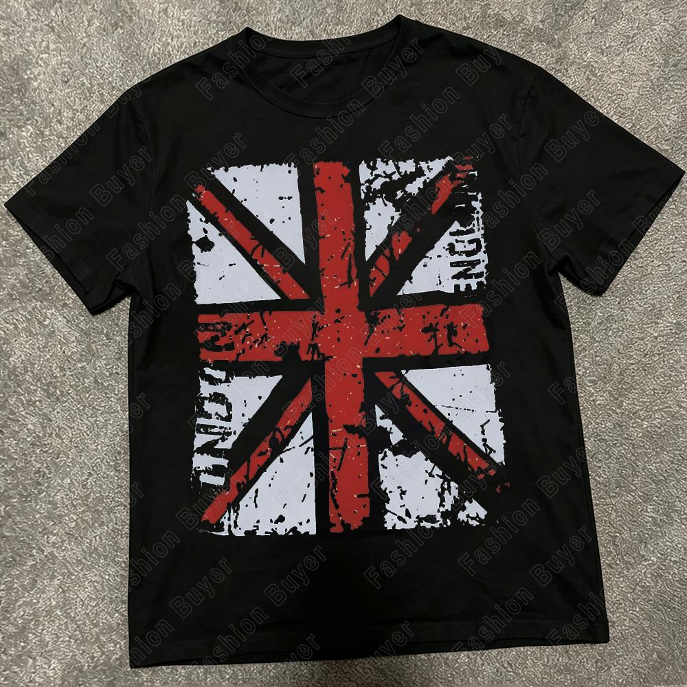 Summer 2000s Punk Women Print T-Shirt Vintage Graphic Unisex Short-sleeved Retro Street Emo GirlsY2K Casual Fashion Tops Cloths