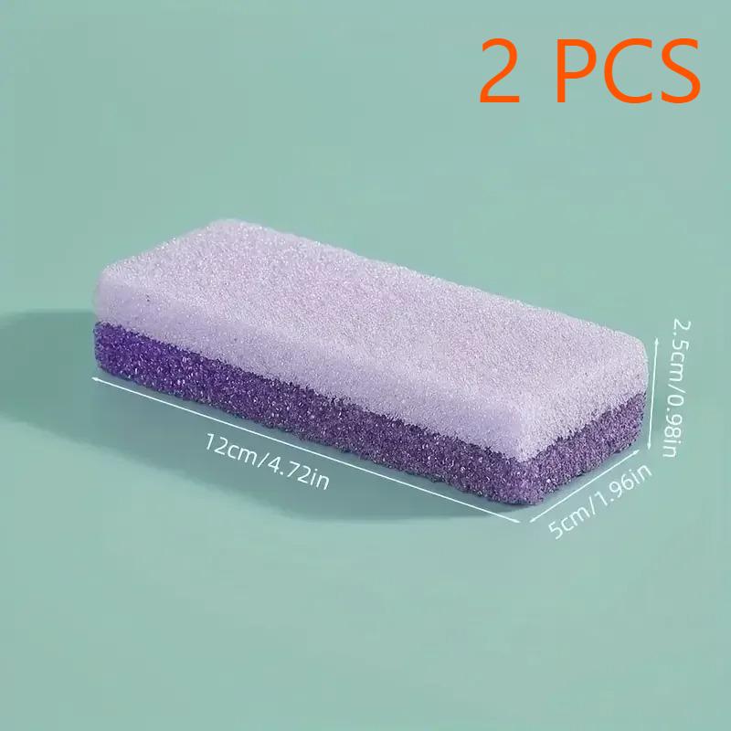 

2 шт. Профессиональный набор для ухода за ногами - Пемза и средство для удаления мозолей, Педикюрная пилка для удаления омертвевшей кожи, трещин на пятках и гладкости стоп