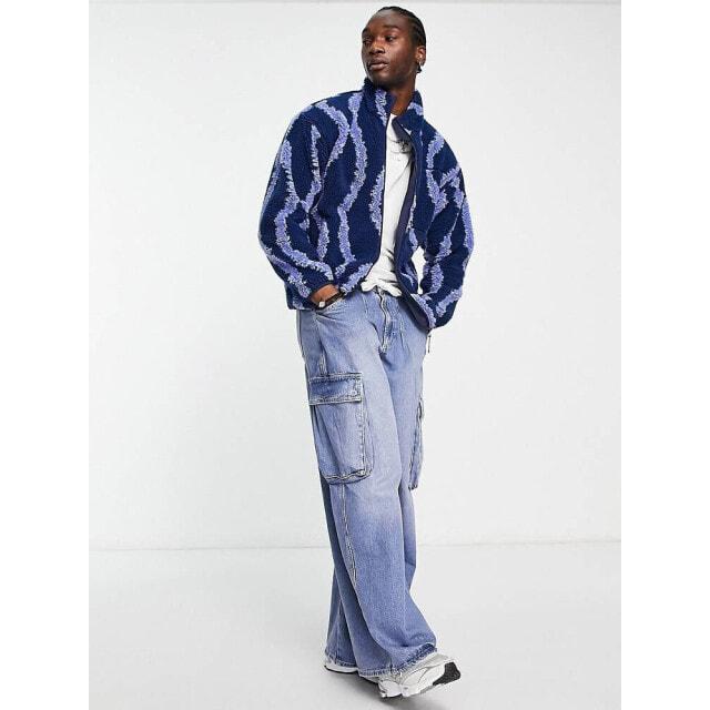 

Темно-синяя куртка Gramicci Sherpa Swirl