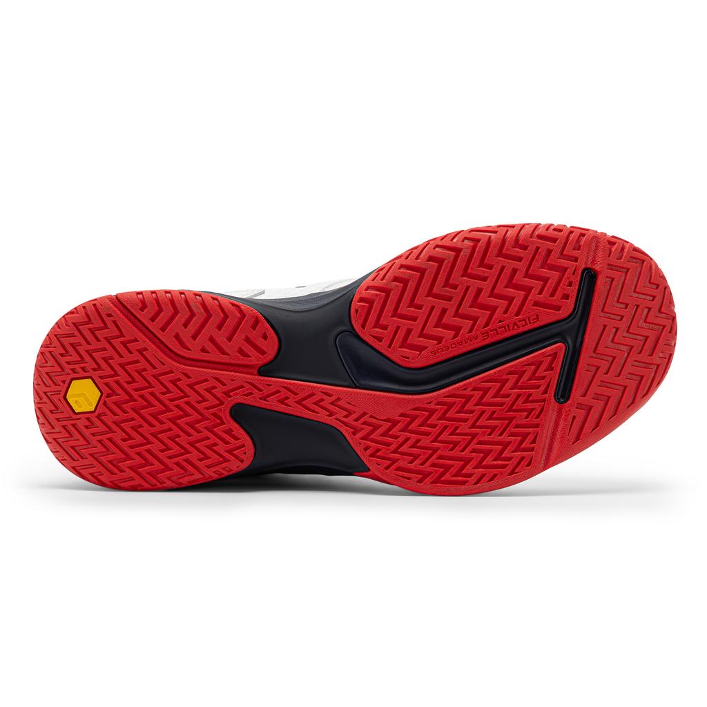 Men's Wide Tennis Shoes Breathable All Court Sneakers with Arch Support for Racquetball and Badminton
