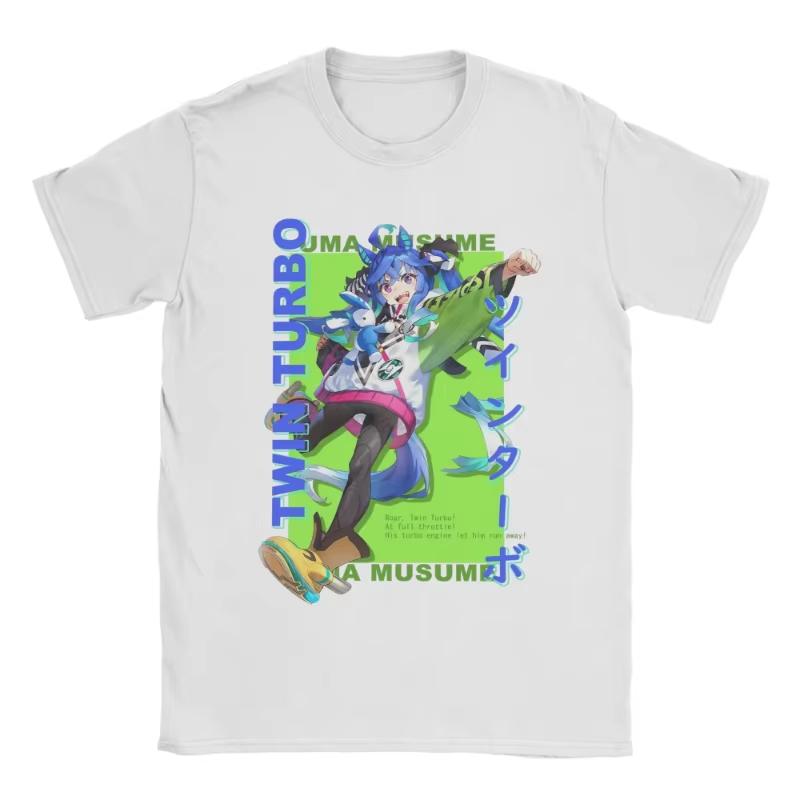 2025 Summer I Paused My Umamusume Career To Be Here Men Women 100 Pure Cotton Printed Tshirt Short Sleeve Round Collar Clothes