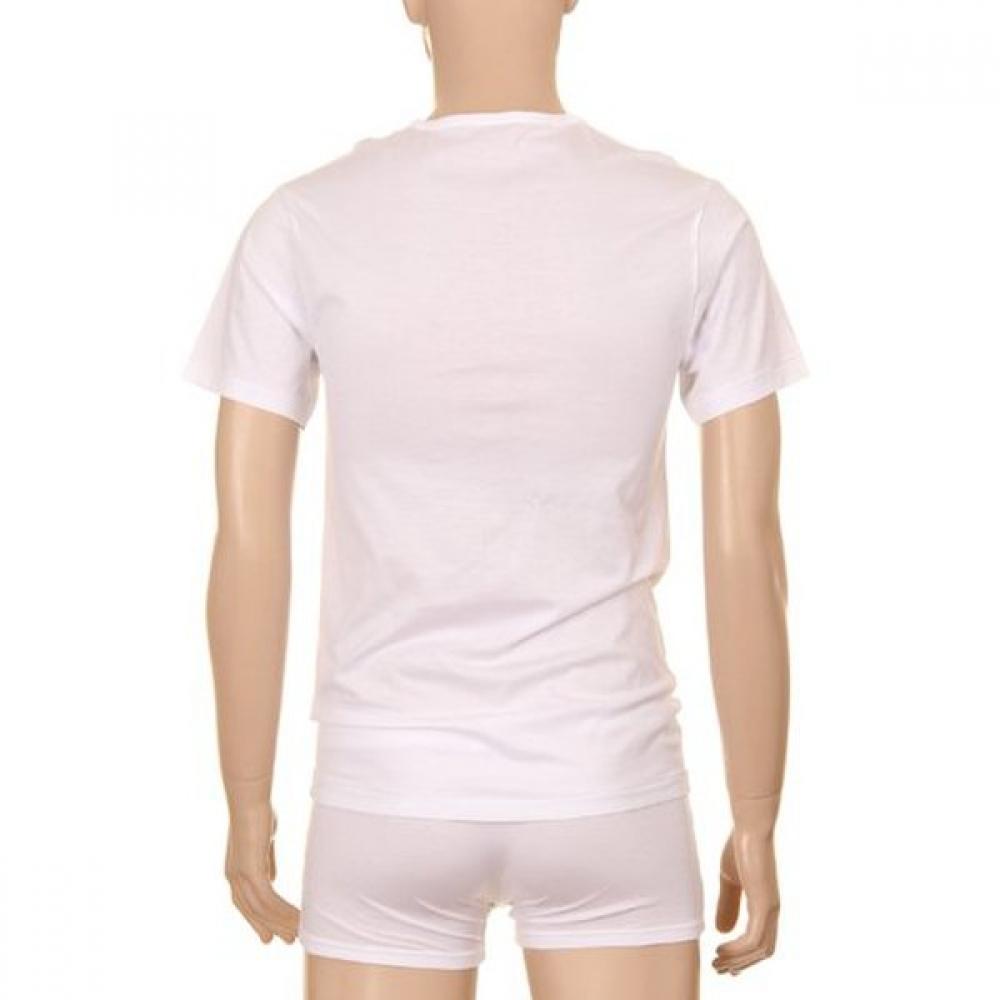 Barbara Men Supima Cotton 100s Short Sleeve Running Amr4320t Wh