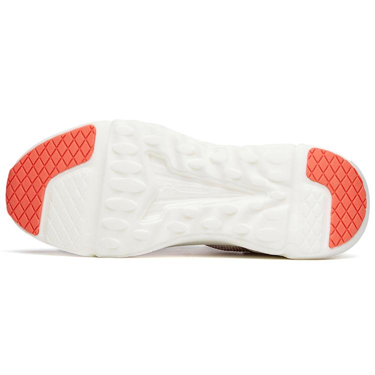 Anta Cushioning Breathable Abrasion Resistant Low top Training Shoes Women's Ivory White 122217785-4