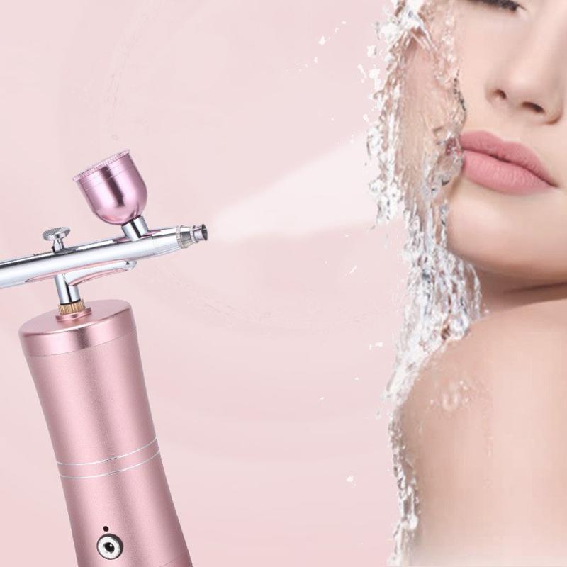 Portable Airbrush Kit Wireless Air Brush With Compressor Electrical Handheld Spray Gun Coloring Tattoo Graffiti Graphic Model