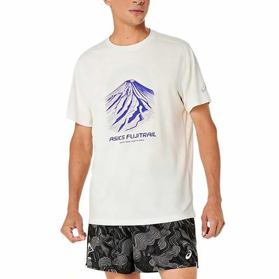 Fujitrail Quick-Dry Knitted Mount Fuji Pattern Running T-Shirt Men Tops 2011D527-100