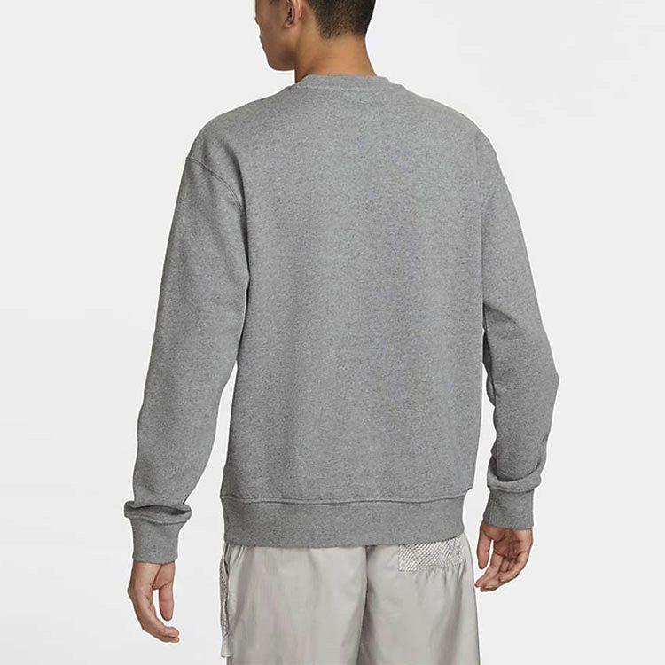 Jordan Sweatshirts Men's Gray Crew Neck Thickened Regular FB3910-091
