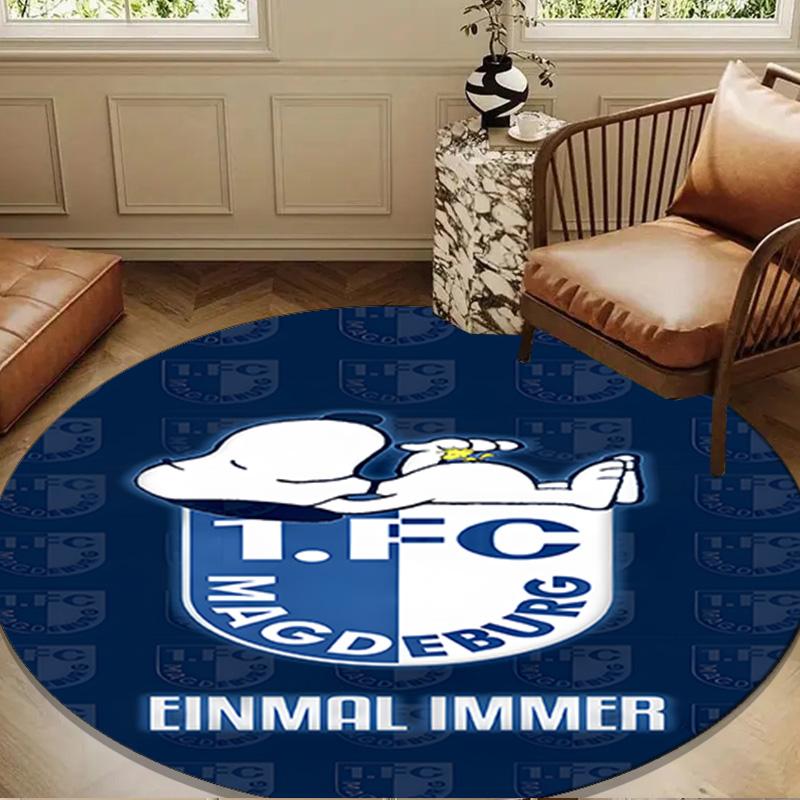 Magdeburg Flames Round mat Home Decor, Chair rug For livingroom,Bedroom, doormat home decor Birthday Gift Christmas Gifts