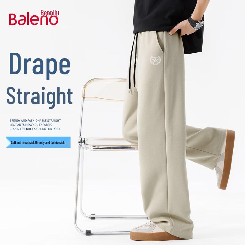 

Baleno Men s Heavyweight Straight-Leg Casual Pants L