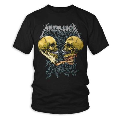 Metallica Sad But True Black Metal Rock Merch Unisex tričko