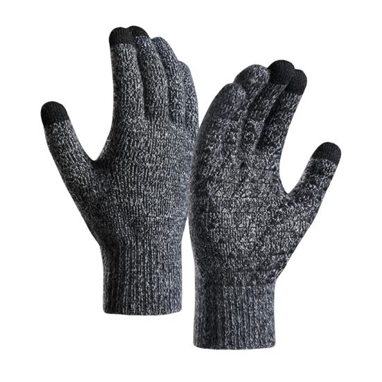 Winter Gloves for Men And Women Non-Slip Touchscreen Thermal Gloves Velvet Lined Gloves