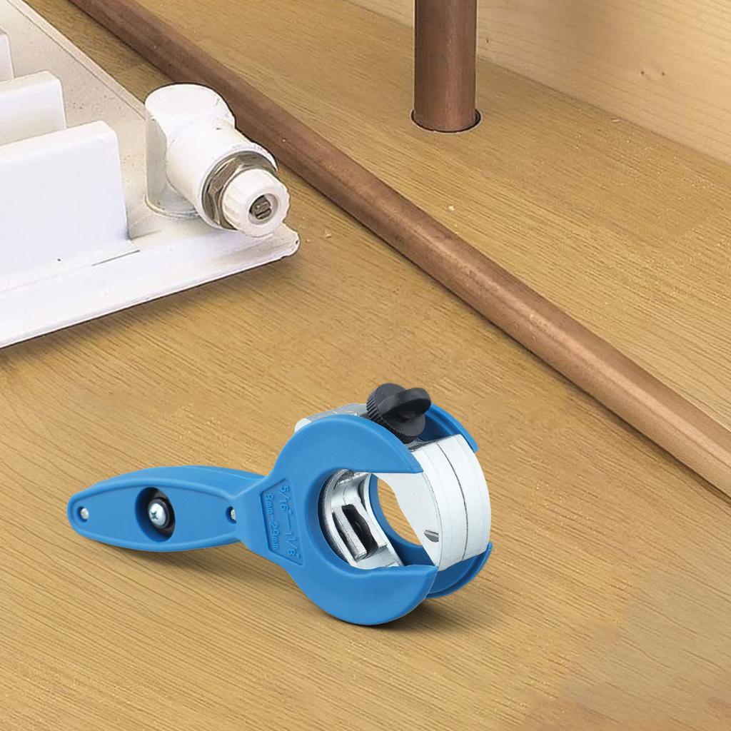 Professioneller Ratschen-Rohrschneider für 8-29mm Rohre Perfekt für Edelstahl-, Kupfer- und Aluminiumanwendungen