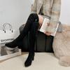 Fashion Winter Rear Lacing Over-the-Knee Boots Ladies Shoes 2024 High Quality Slip-on Women's Boots Fashion Crystal Modern Boots Women