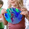 20X A4 Size Sheets Waterproof PVC Sticker Adhesive Craft Decal Rainbow Glitter Removable for Home Decoration