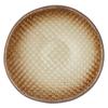 Marui Seito Shigaraki Ware Hechimon Bowl/Plate, Diameter: Approx. 16cm, Mosaic, Brown, MR-3-4189