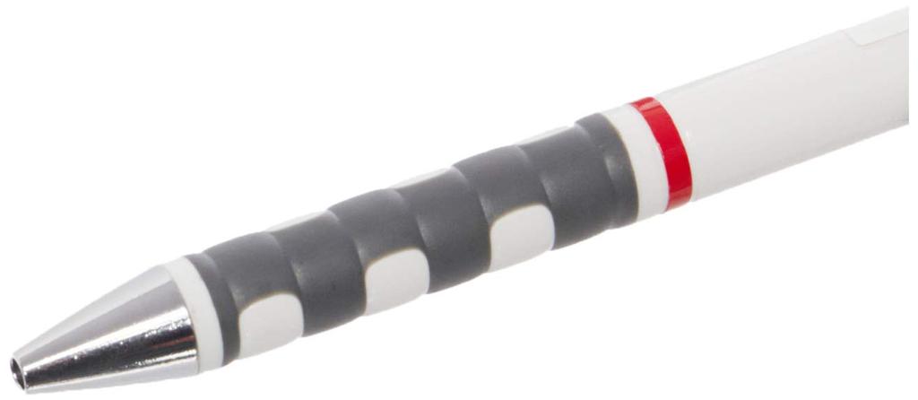 Długopis Rotring Tikki 1904718AS Biały Regularny Produkt importowany Na bazie oleju