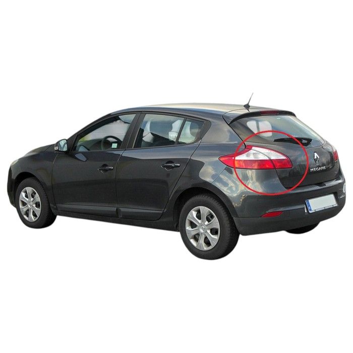 Phare arrière gauche de hayon | Installation facile & qualité OEM | Compatible avec Renault Megane III | FINAO AUTOPARTS