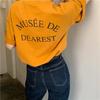 High Street Vintage Buchstabenaufdruck junges Mädchen kurzärmelige T-Shirts für Damen Sommer lässig locker graues T-Shirt Harajuku Streetwear T-Shirt Y2K Tops