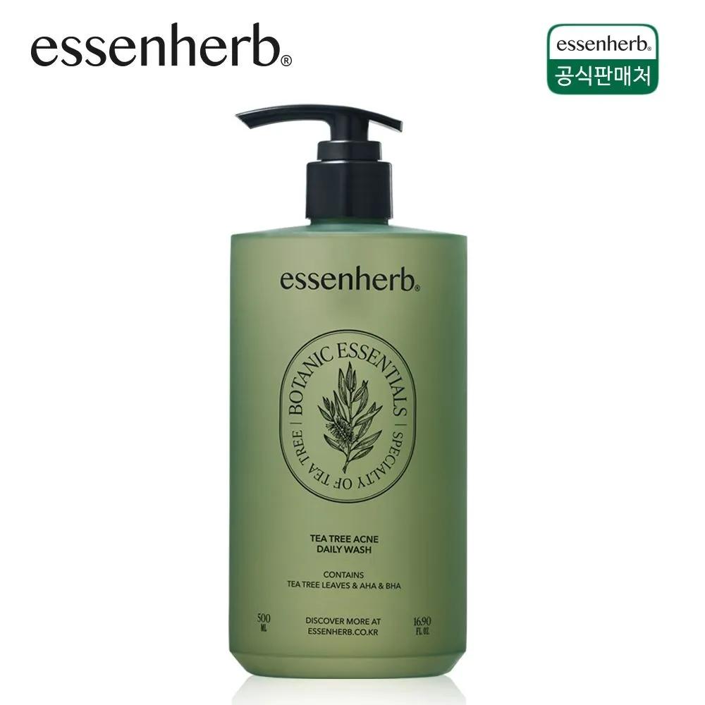 Essenherb Tea Tree Deep Clean Шампунь для кожи головы 500 мл