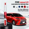 For Lexus LM Touch Up Paint Wheel Repair Kit Quick And Easy Wheel Scratch Repair Rim Paint For Car Wheel Repair Silver Black