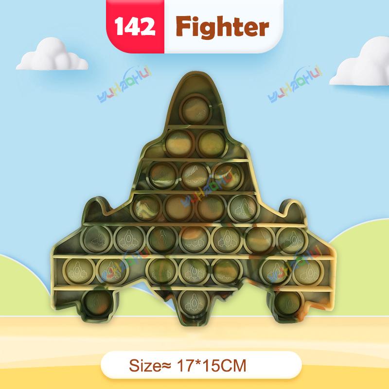 Rainbow Pop Push Bubblle Fidget Anti Stress Relief Toys for Adult Children Special Needs Sensory Toys Interactive Toys for Kids