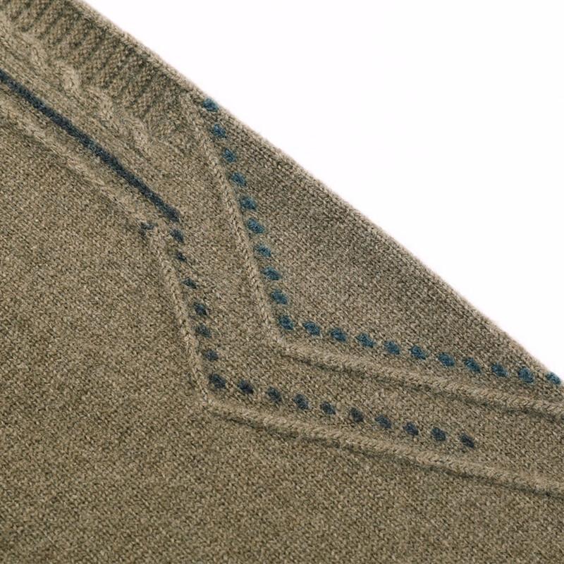 Antonio Men's Half-Zip Wool & Cashmere Blend Sweater