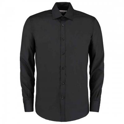 Camisa Masculina Slim de Manga Comprida Kustom Kit