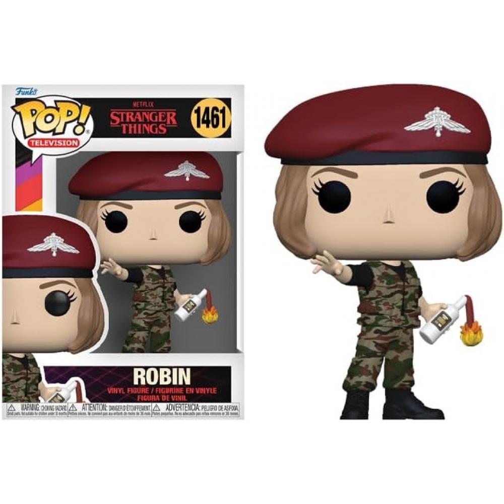 Pop Stranger Things   Cocktail Funko Vinyl Figure  Hunter Robin Buckley 