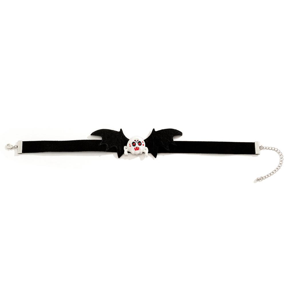 Accessories, Gothic Party Crescent Moon Necklace, Sweet Halloween Pumpkin Ghost Choker Necklace