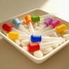 Silicone Bulb Plastic Straw Graduated Dropper Titrator for Scented Candle Handmade Essence Pigment Adding Tools