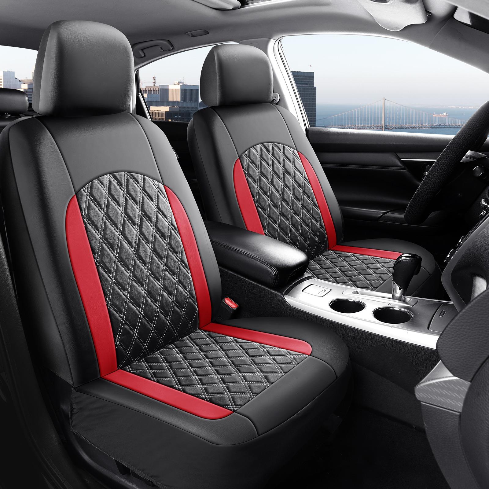 

PU Leather Full Coverage Car Seat Cover for KIA Ceed Rio Carens Camival Picanto Telluride Cerato Sportage Car Accessories