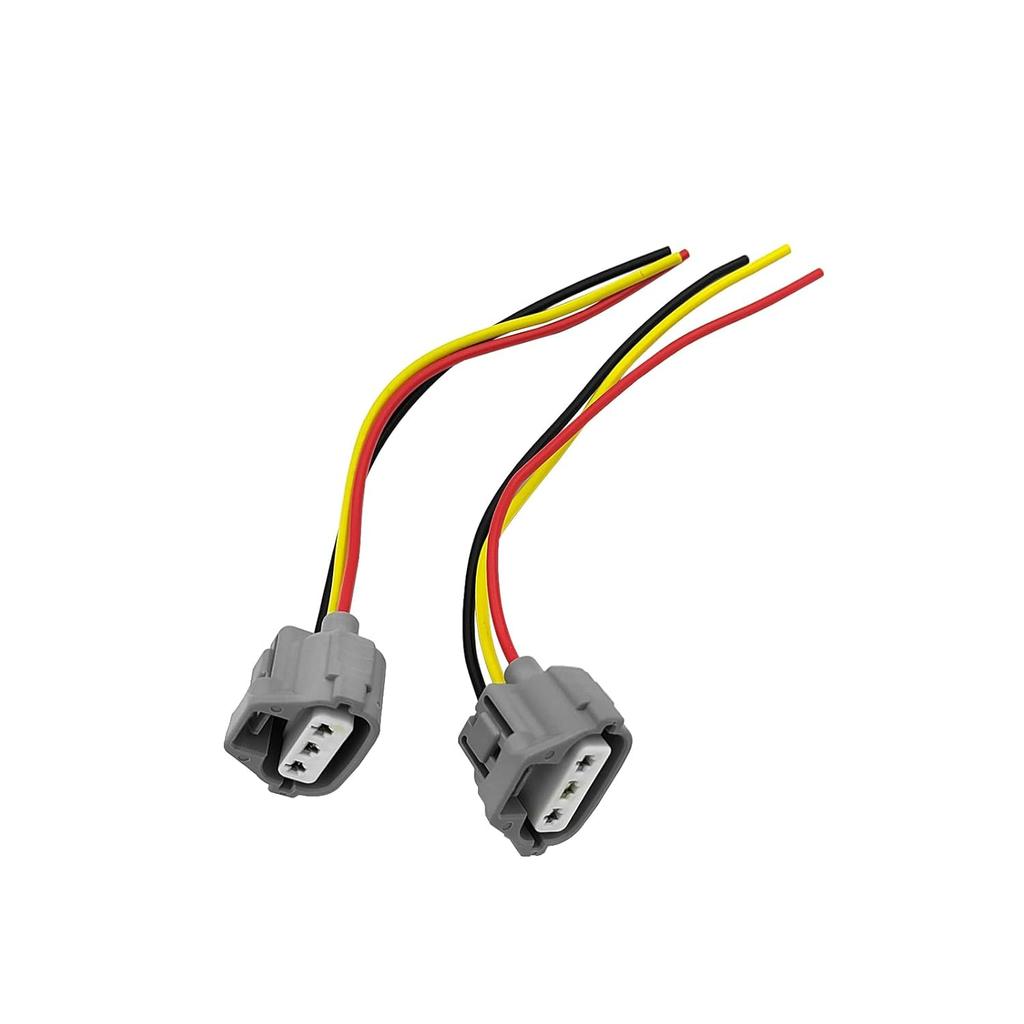 2Pcs Connector Plug Wire Pigtail Harness Fits for Toyota Corolla Camry Avalon Turn Signal Corner Headlight, Replace 90980-11020