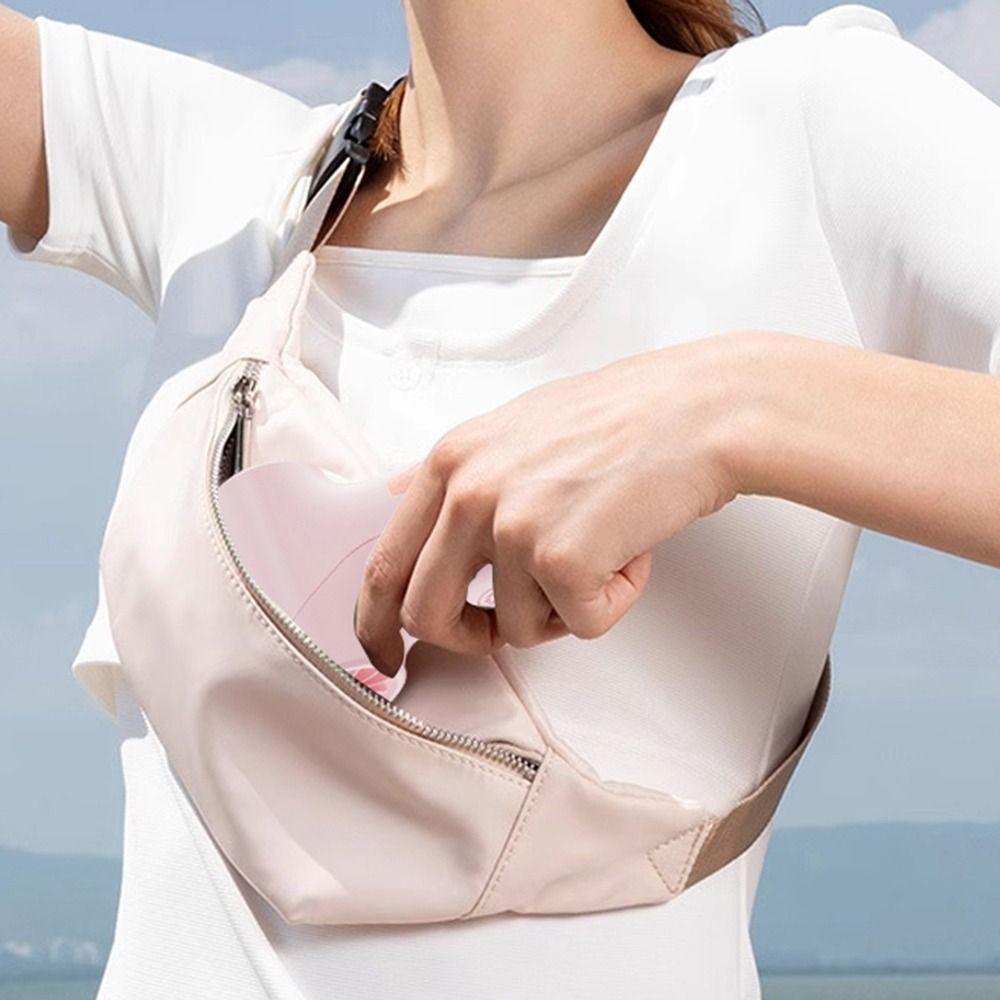 5 Speed Wind Handheld Cooling Fan LED Display Electric Fan Portable Turbo Fan  Outdoor Camping